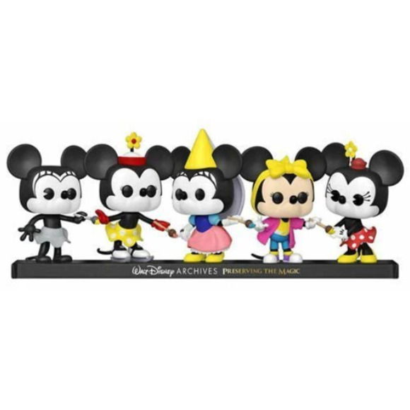 Disney Archives 5 Pack Minnie Mouse Amazon Exclusive  NWT - Picture 2 of 6